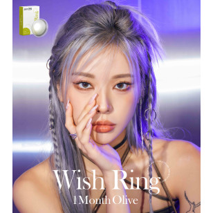 Ann365 1Month – Wish Ring Olive 祈願지環•翠 月拋 2片裝